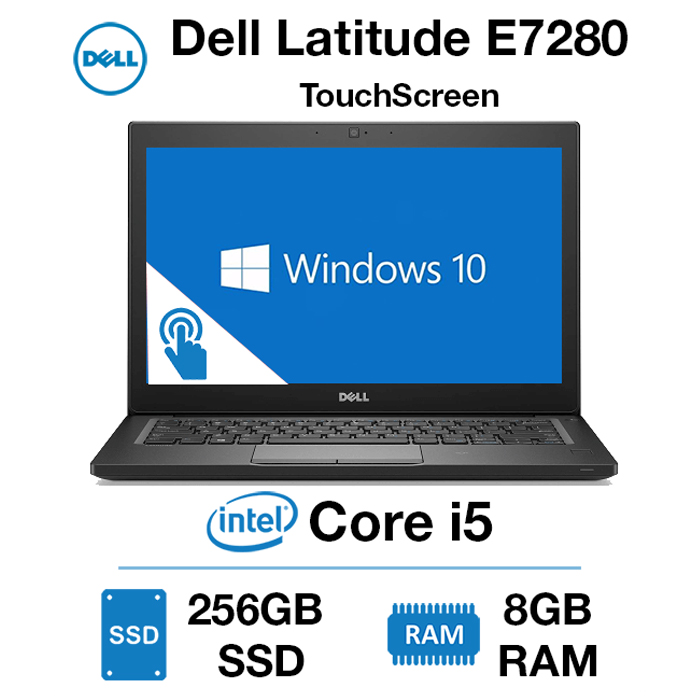 Dell E7270 Tactile - I5 - 8Go - 256Go SSD - 12.5